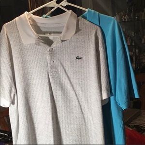2 3Xl LACOSTE SHIRTS (Sports) Classic New